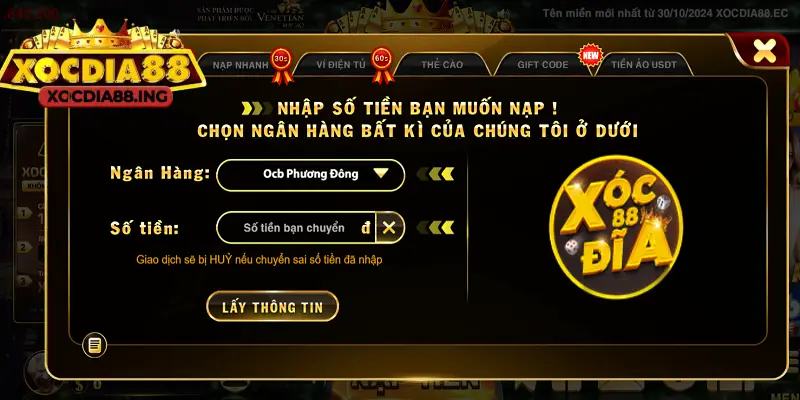 An toàn nạp rút tiền là một phần quan trọng của giấy phép hoạt động Xocdia88