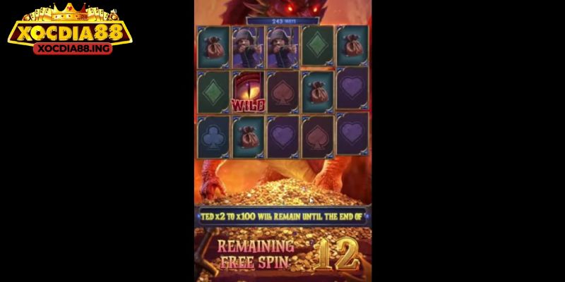 Dragon’s Treasure là tựa game quay hũ đổi thưởng hấp dẫn