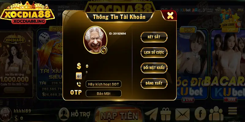 Người chơi cần đảm bảo thông tin ngân hàng cung cấp cổng game là chính xác