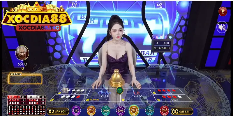 Sảnh game được Xocdia88 ứng dụng công nghệ hiện đại chống gian lận