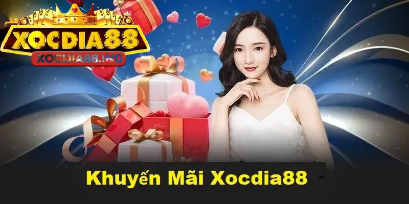 Xocdia88 thưởng chào mừng hấp dẫn ngay sau khi bạn đăng ký thành công